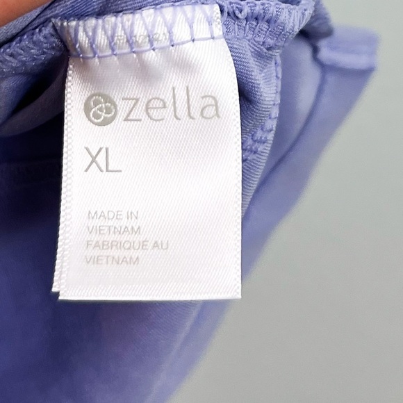 NWT Zella Live in Active Mini Dress w/ Shorts in Blue Thistle (Purple) - Picture 6 of 7